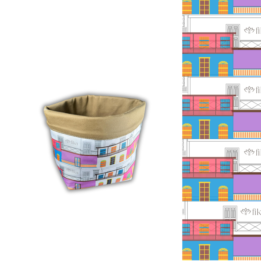 Fika Basket – Bread & Arepa Fabric Basket