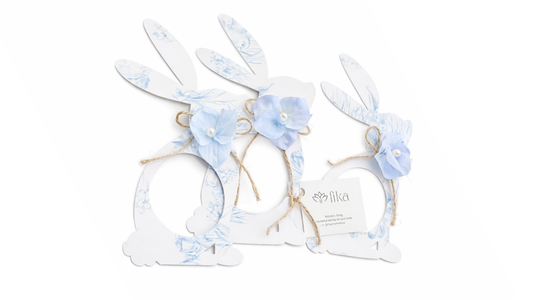 Easter Bunny Napkin Rings – Set of 6