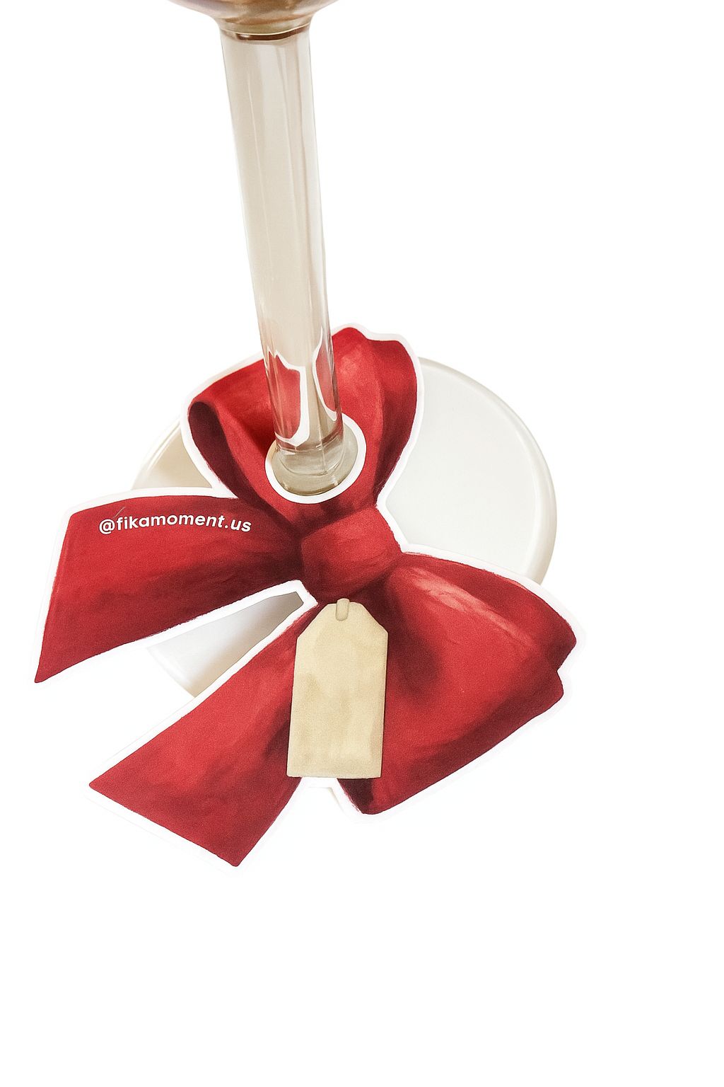 Christmas Wine Glass Tags - 15 ct