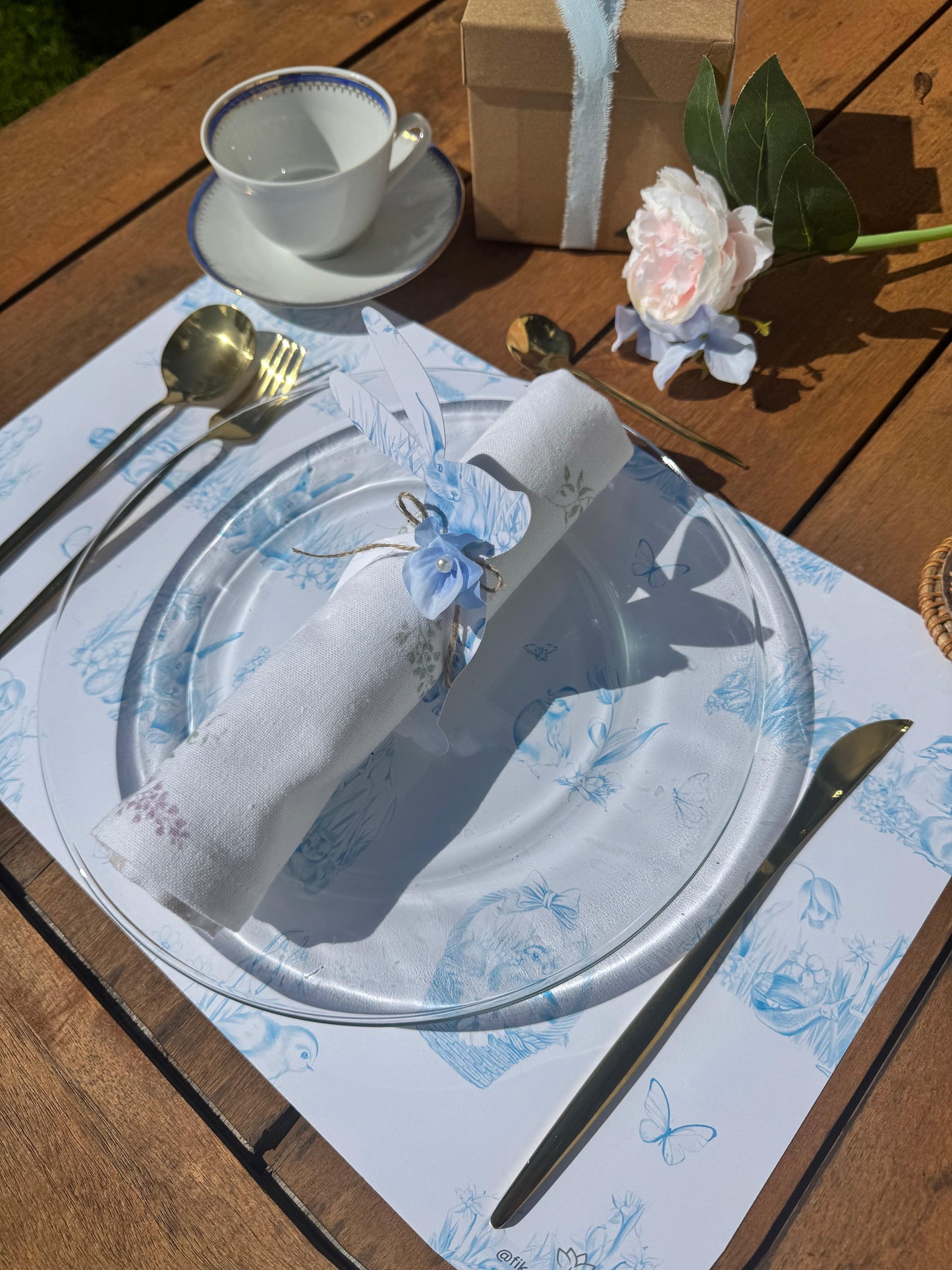 Easter Bunny Napkin Rings – Set of 6