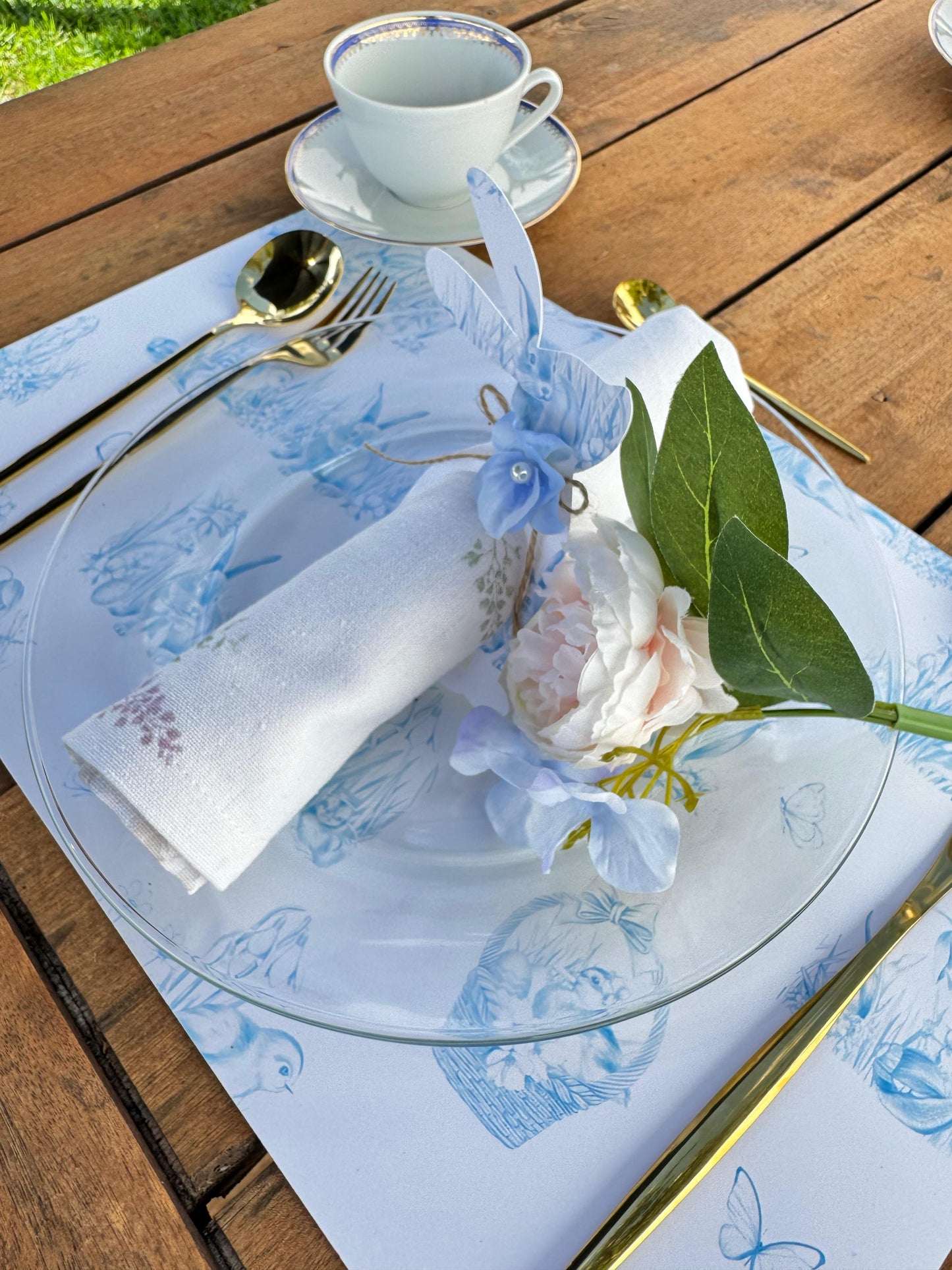 Easter Bunny Napkin Rings – Set of 6